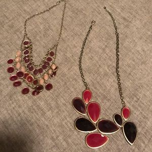 2 statement necklaces from Francesca’s Collections